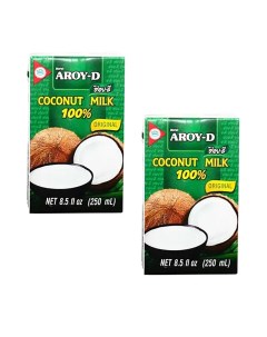 Кокосовое молоко 60 2 шт по 250 мл Aroy-d