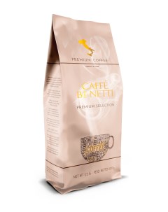Кофе в зернах premium selection 95 арабика 5 робуста 1 кг Caffe bonetti