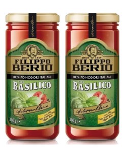 Соус томатный с базиликом 2 шт х 340 г Filippo berio