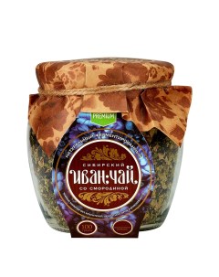 Сибирский Иван чай со смородиной 100 гр Солнечная сибирь