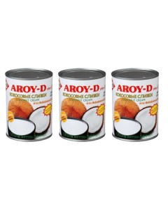 Сливки Aroy D кокосовые 70 560 мл 3 шт Nobrand