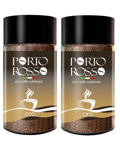Кофе ORO растворимый сублимированный 2х90гр Porto rosso