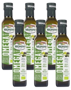 Масло оливковое Экстра Вирджин с рапсовым и льняным маслом Bio 0 25 л 6 шт Monini