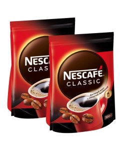 Кофе Classic растворимый с молотым 2 шт по 320 г Nescafe