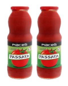 Томаты протертые Passata Classic 2шт по 690г Piacelli