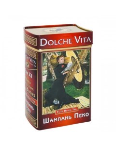 Черный чай Подарочная коллекция Книга Шампань Пеко том 11 100 г Dolche vita