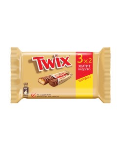 Шоколадный батончик 55 г х 3 шт Twix
