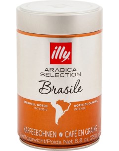Кофе в зернах Arabica Selection Brasile 250г Illy