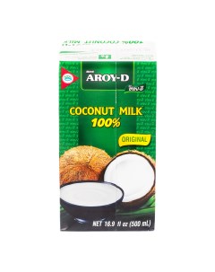 Кокосовое молоко 500 мл Tetra Pak Aroy-d