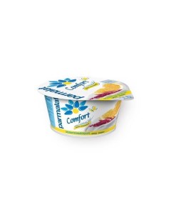 Йогурт Comfort цитрус амарант 3 БЗМЖ 130 г Parmalat