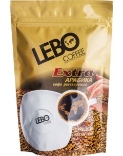 Кофе растворимый extra арабика 100 г Lebo