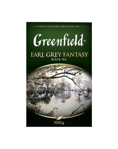 Чай черный Earl Grey Fantasy листовой 100 г Greenfield