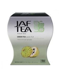 Чай Green Tea Exotic Fruit зеленый с саусепом 100 г Jaf tea