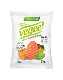 Чипсы Vegee с овощами 25 г Organique