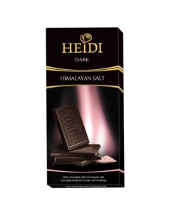 Шоколад Dark Гималайская соль темный 80 г Heidi