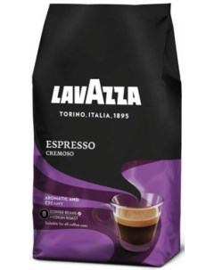 Кофе Lavazza Espresso Cremoso 1000 гр зерно Упаковка 6 шт Nobrand