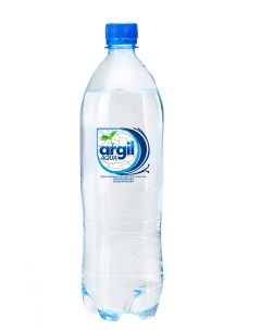 Вода питьевая природная газированная 1 л Argil