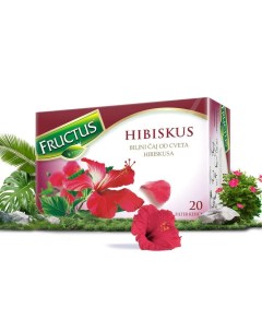 Чай из цветков гибискуса 20 пак 1 5 г Fructus