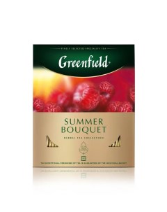 Напиток чайный Summer Bouquet 100 пакетиков Greenfield