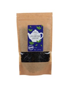 Чай черный Английский завтрак листовой 100 г Чайная плантация
