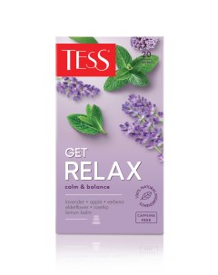 Чай травяной Get Relax 20 пакетиков Tess