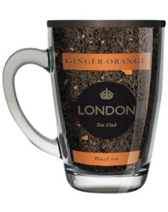 Чай подарочный Имбирь апельсин листовой черный 70 г 871599 London tea club
