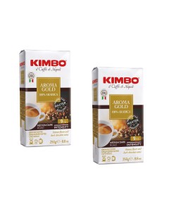 Кофе молотый Aroma Gold 250 г х 2 шт Kimbo