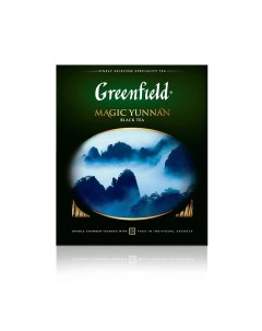 Чай чёрный Magic Yunnan 100 пакетиков Greenfield