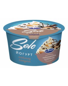 Йогурт шоколад миндаль 4 2 130 г Ecomilk.solo