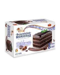 Торт Бельгийский шоколад Черемушки 420гр Вкус знакомый с детства Черемушки кф