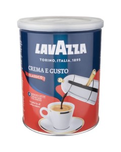 Кофе молотый crema e gusto 250 г Lavazza