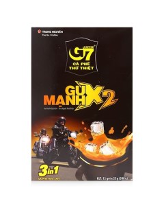 Кофе растворимый G7 GU MANH X2 3в1 12 пак Trung nguyen