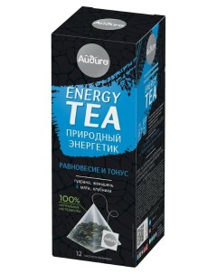 Чай зеленый Энергетический Равновесие и тонус в пирамидках 2 5 г х 12 шт Айдиго