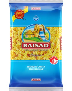 Макаронные изделия спираль 400 г Baisad