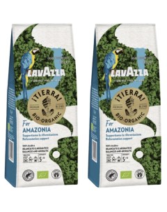 Кофе зерновой Tierra Bio Organic for Amazonia 2 шт по 180 г Lavazza
