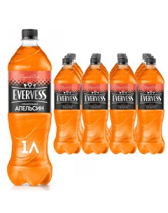 Напиток газированный Апельсин 1л 12шт Evervess