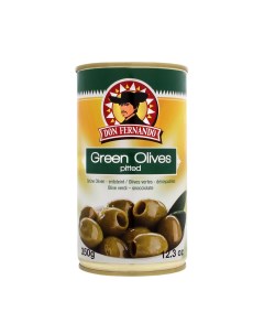 Оливки зеленые без косточки Испания 350 г Don fernando
