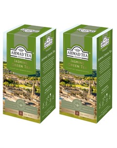 Чай Ahmad Green Jasmine Tea 2 шт по 25 пакетиков Ahmad tea