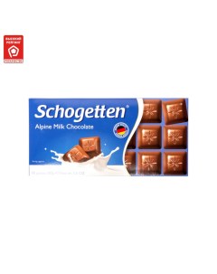Шоколад молочный alpine milk chocolate 100 г Schogetten