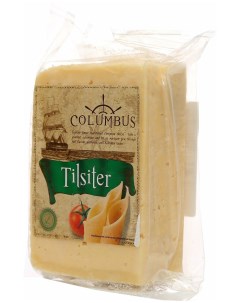 Сыр полутвердый Тильзитер 45 125 г Columbus