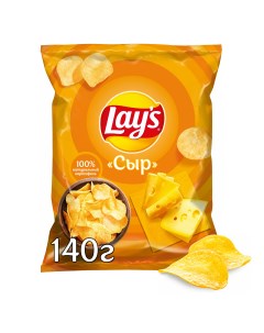 Картофельные чипсы сыр 140 г Lays