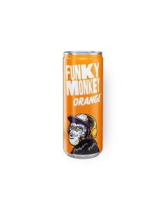 Газированный напиток orange 330 мл Funky monkey