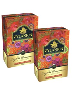 Чай черный Ceylon Premium Collectoin OPA 2 шт по 100 г Zylanica