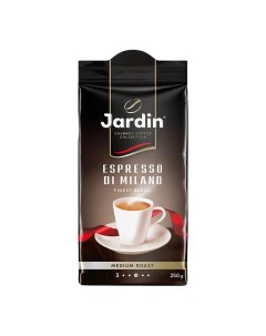 Кофе натуральный Espresso di Milano молотый средняя обжарка 250 г Jardin