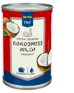 Молоко кокосовое 400 мл Metro chef