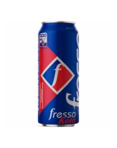 Газированный напиток Cola 0 33 л Fresso