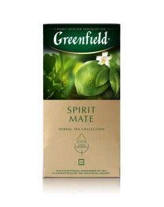 Напиток чайный Spirit Mate 25 пакетиков Greenfield