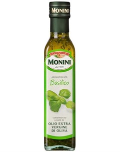 Оливковое масло Selezione Italiana нерафинированное с базиликом 250 мл Monini