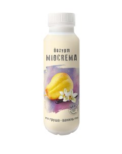 Питьевой йогурт груша ваниль 1 5 250 г Miocrema