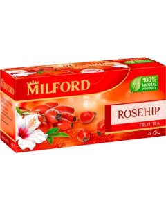 Чай фруктовый rosehip 20 пакетиков Милфорд
